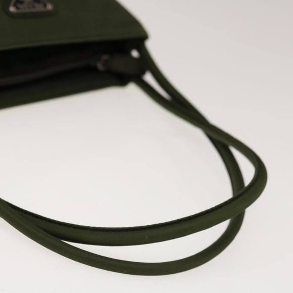 PRADA Tote Bag Nylon Green Auth ac2766 - Picture 7 of 16